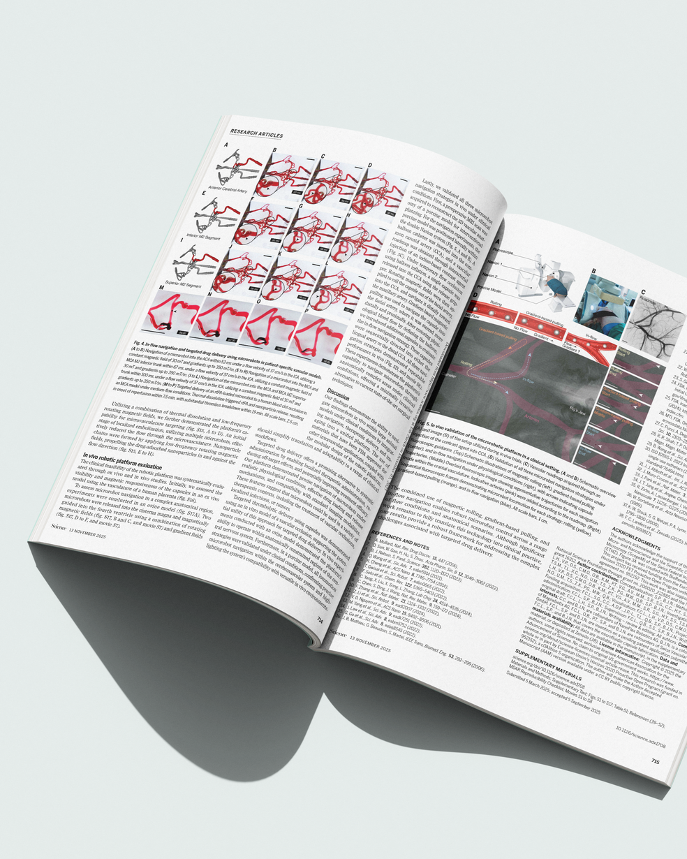 Swiss Vascular Technology Featured in Science